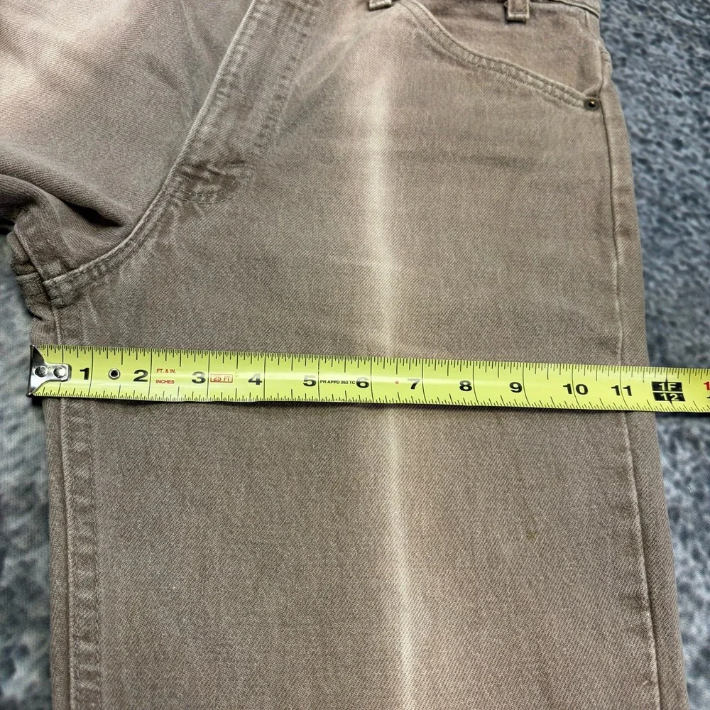 VTG Levi's 517 Orange Tab Jeans Mens 32x29 Brown Faded Bootcut Western 80s 90s